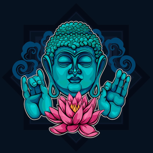Muestra Buda Sutra y el loto