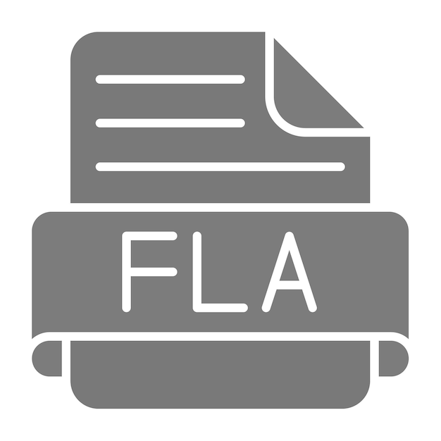 se muestra un logotipo de la aplicación con la palabra flak