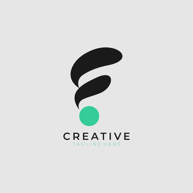 Se muestra un logotipo para la creatividad sobre un fondo blanco.