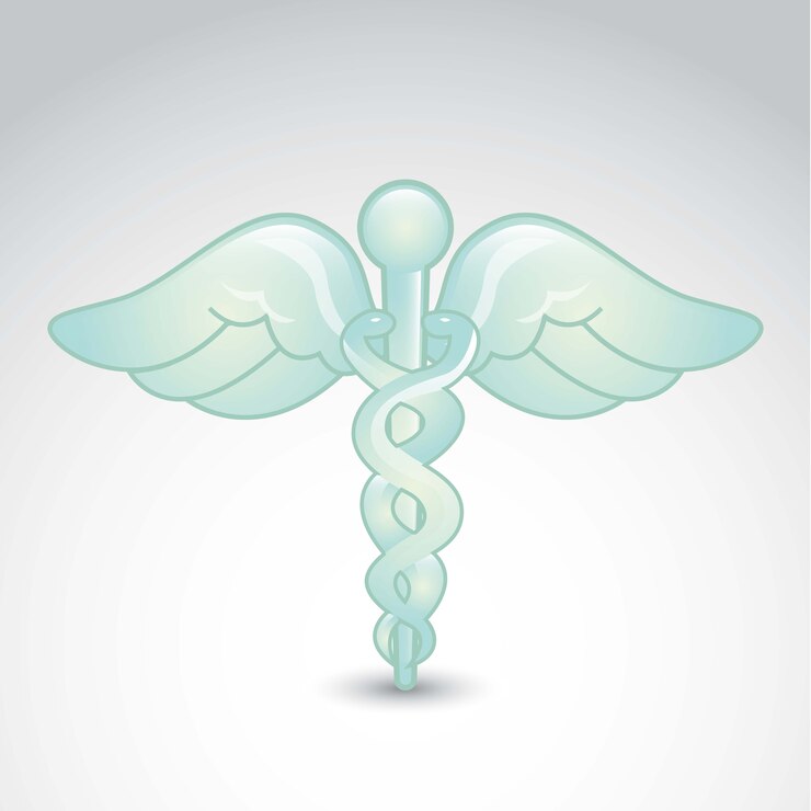 Vector muestra médica sobre fondo gris ilustración vectorial