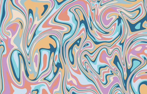se muestra una pintura colorida del arco iris