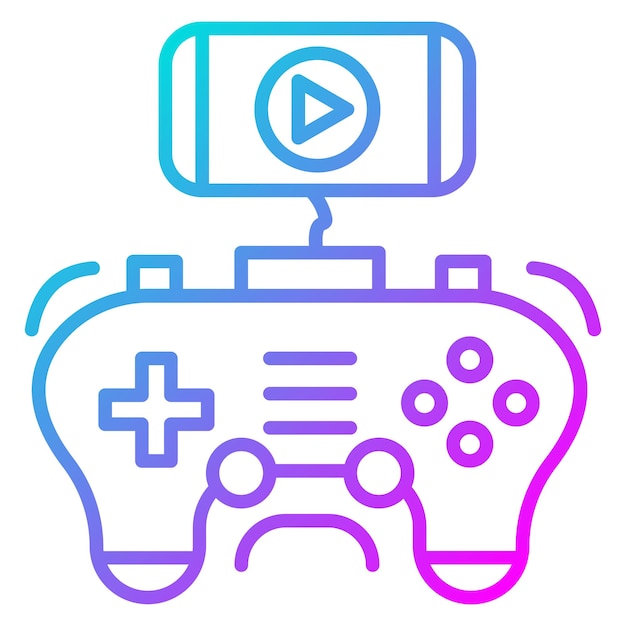 se muestra un videojuego azul y rosa con un fondo blanco