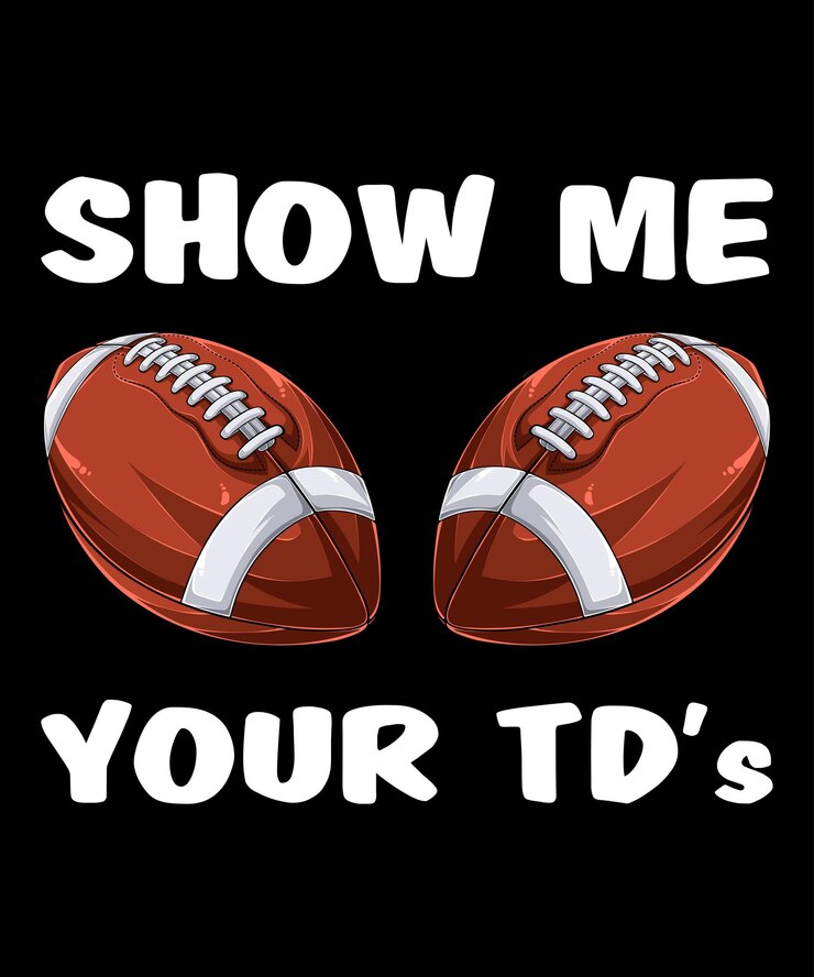 Muéstrame el diseño divertido de la camiseta de fútbol de tu TD, Fútbol