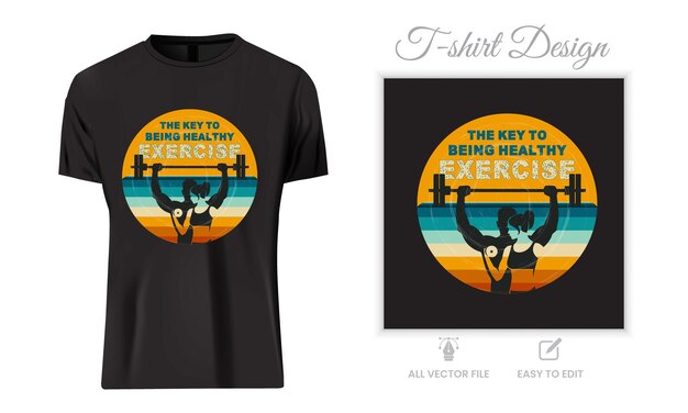 muestras de diseño de camisetas vectoriales con la mejor ilustración