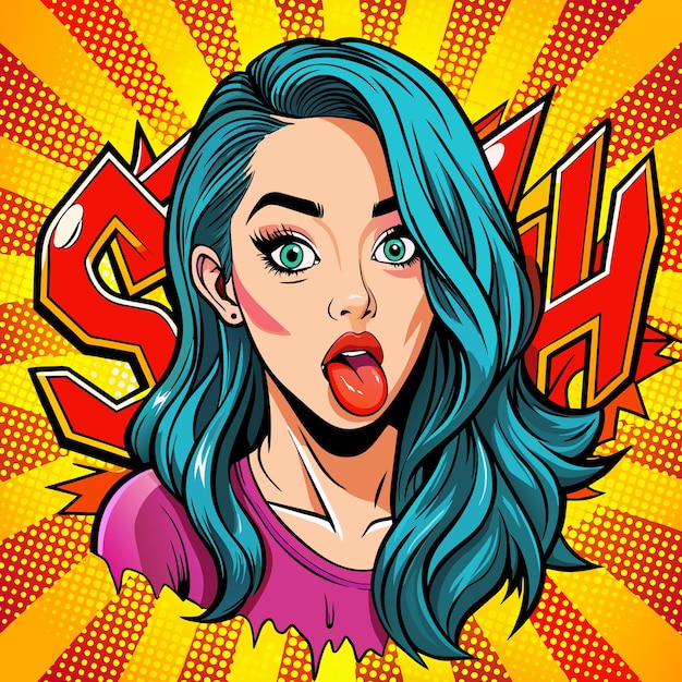 La mujer del arte pop 2