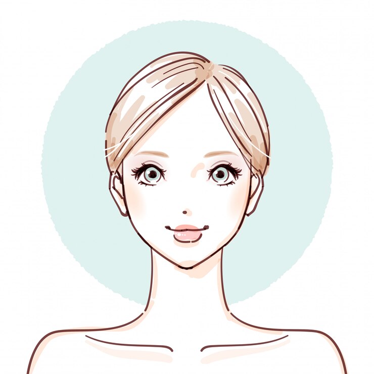 Mujer de belleza_después de maquillaje