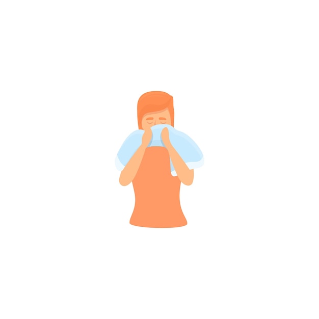 mujer con camisa naranja haciendo mantenimiento adulto
