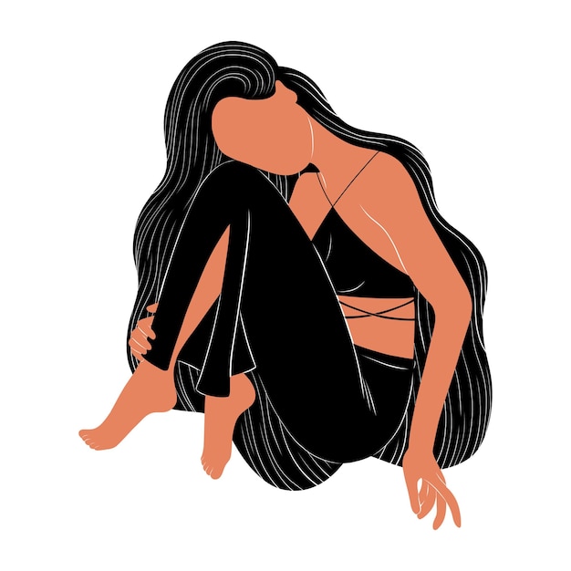 mujer contorno astrología diosa del poder femenino signos del zodíaco cartas del tarot adivinación y pre