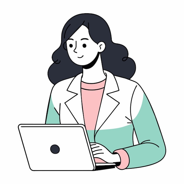 una mujer está usando una computadora portátil con una mujer en su regazo