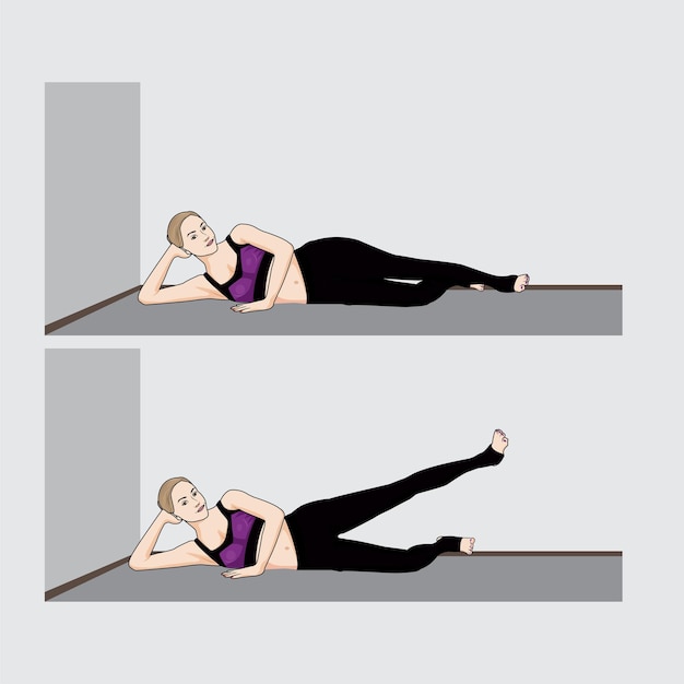 mujer haciendo ejercicio