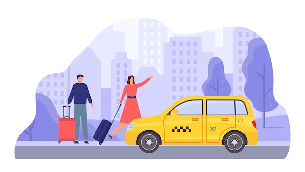 Mujer intenta tomar servicio de taxi