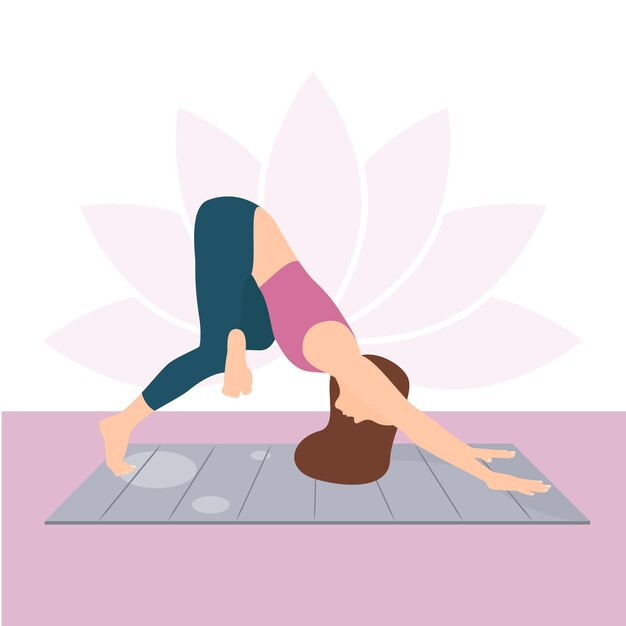 mujer joven, hacer, extensión, delgado, niñas, niña, practicar, deporte