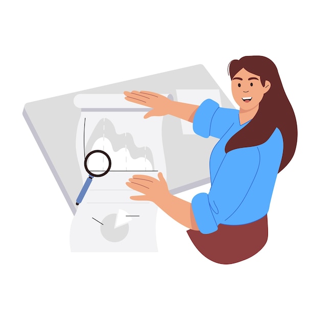 una mujer mira un mapa y dice que está mirando un documento