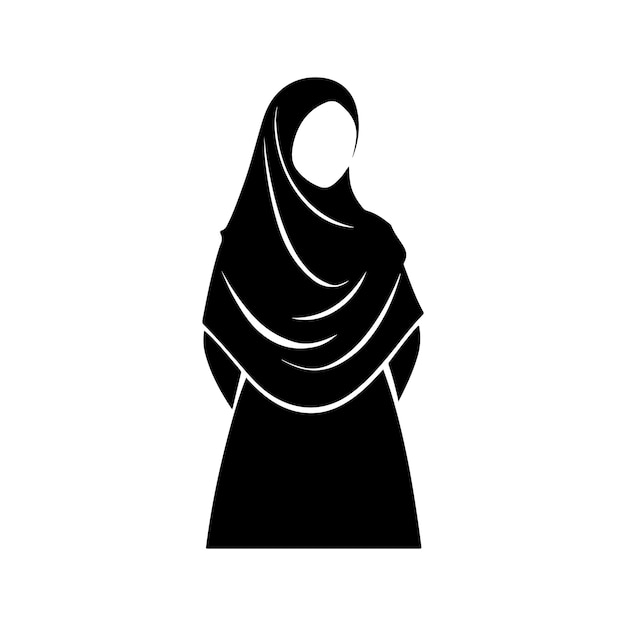 Mujer musulmana con el hijab
