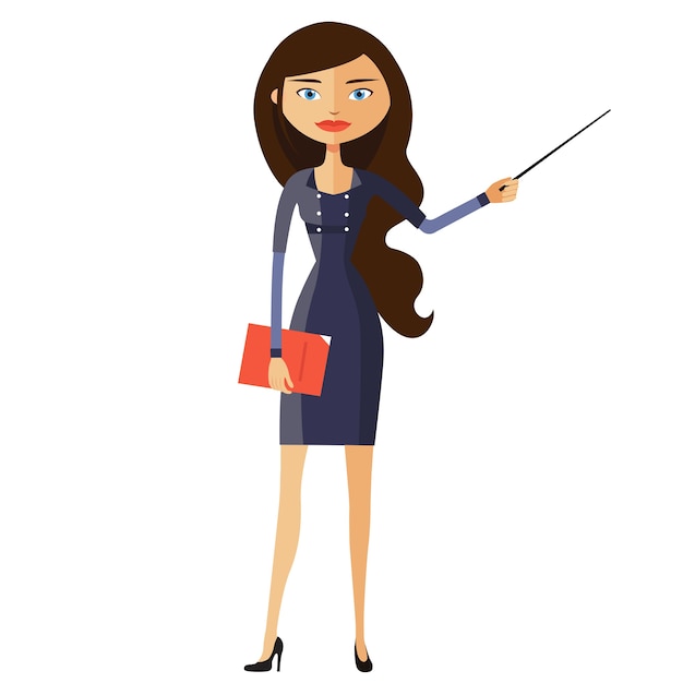 Vector mujer de negocios