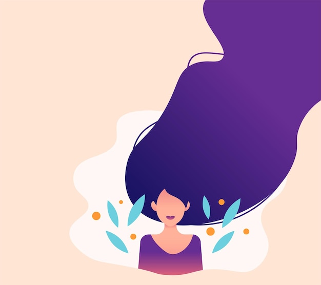 Mujer de pelo