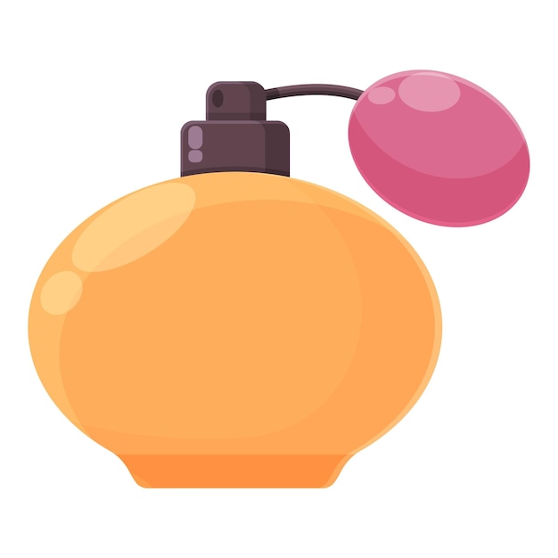 Mujer perfume icono dibujos animados vector moda mujer maquillaje belleza