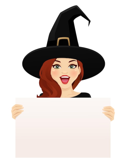 Mujer sorprendida de halloween