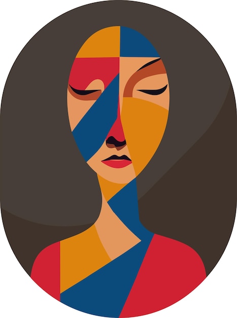 mujer vectorial