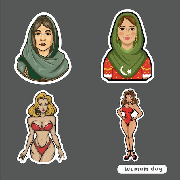 Vector mujer