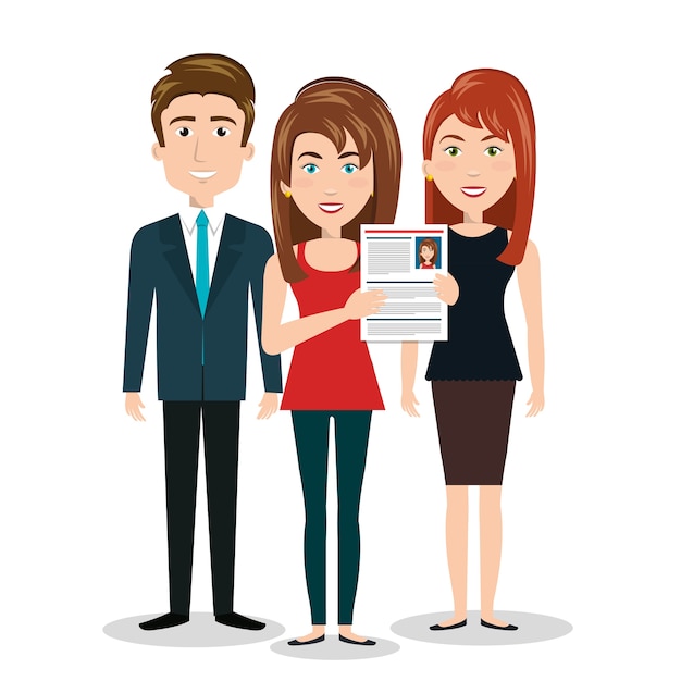mujeres, hombre, cv, posición