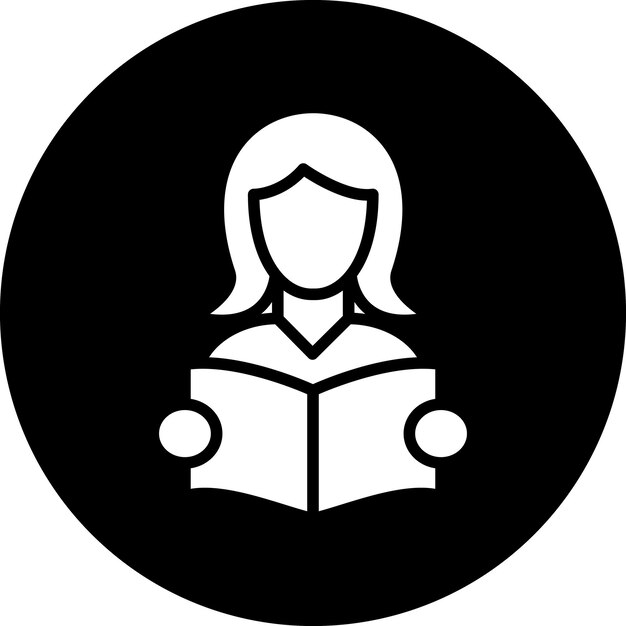 Mujeres leyendo libros Estilo de icono