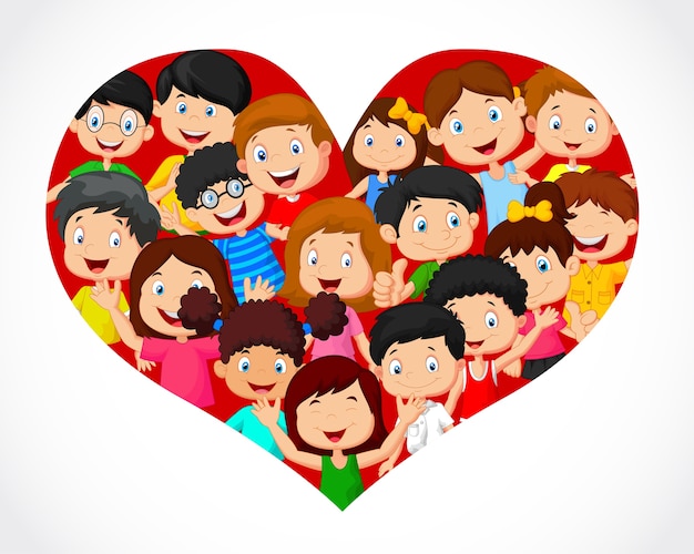 Multitud de niños