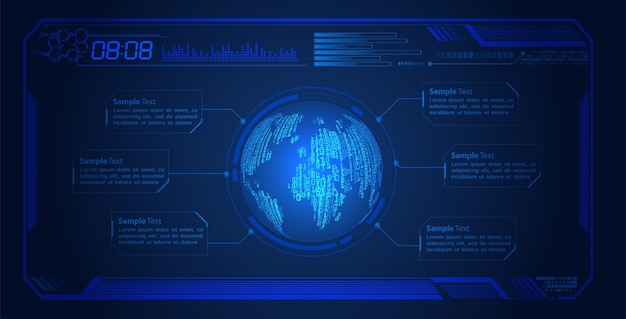 mundo en el contexto digital de la seguridad cibernética