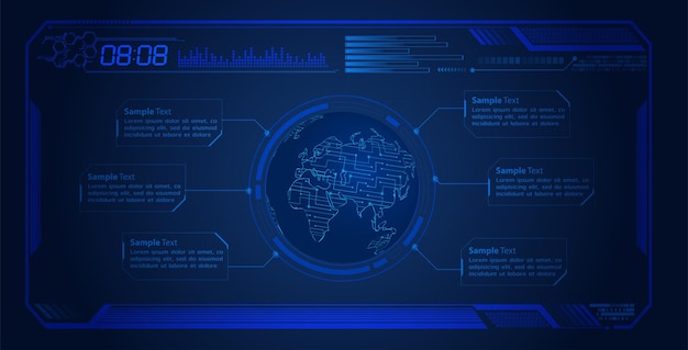 mundo en el contexto digital de la seguridad cibernética