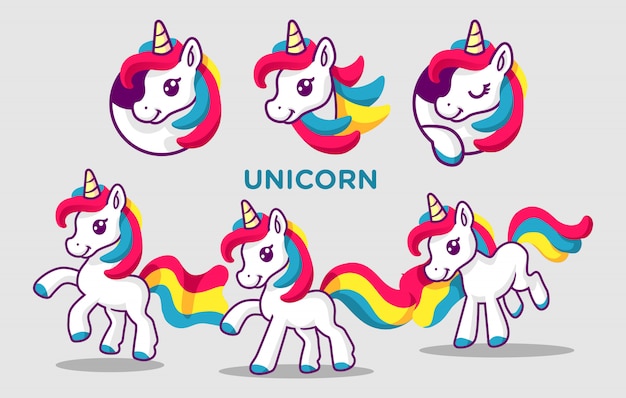 Muñecas unicornio