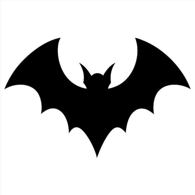 un murciélago negro con una cara negra en él que dice murciénago