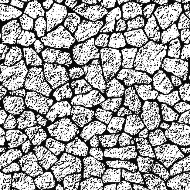 Muro de bloques de piedra con patrón sin costuras