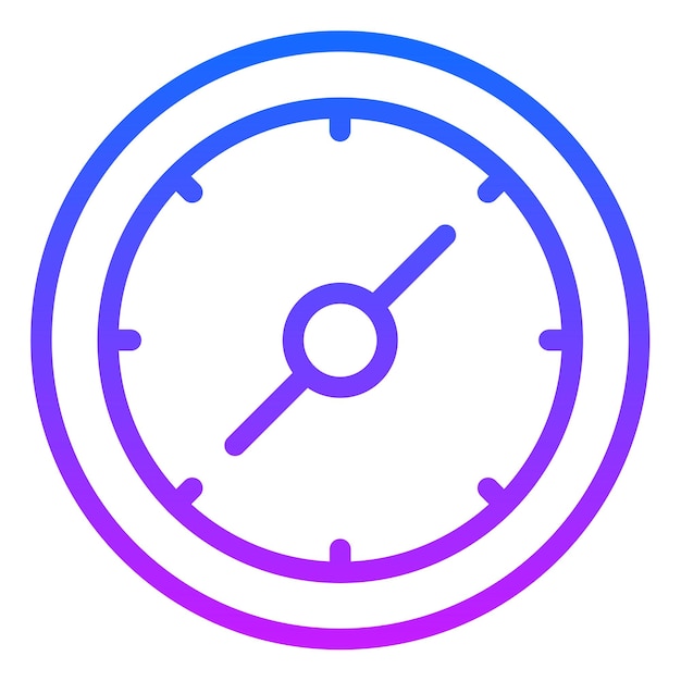 Muro Icono del reloj