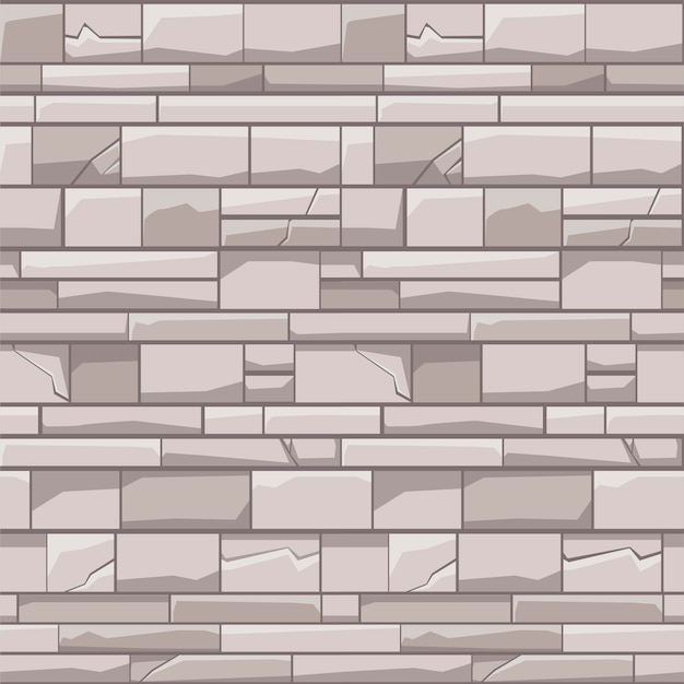 Muro de piedra de ladrillo de patrones sin fisuras