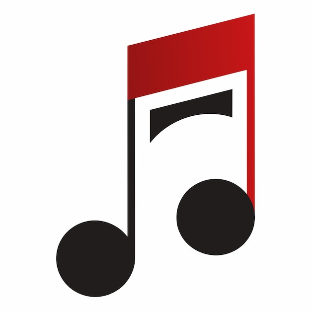 Vector music notes icon icon symbol 2