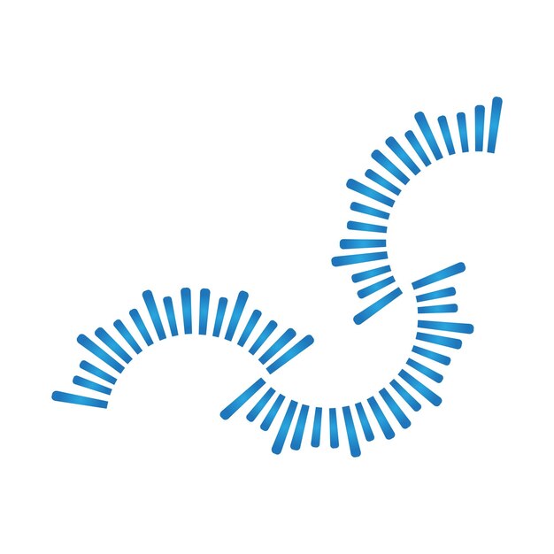 Música sonido onda logo icono vector altavoz y auriculares