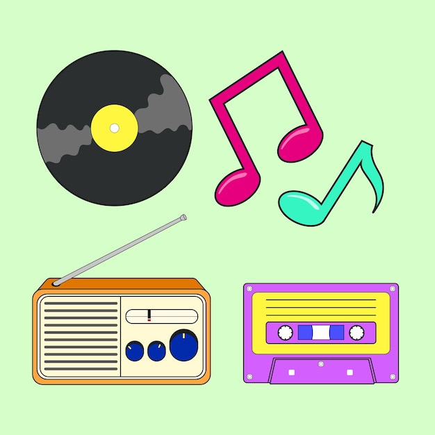 Vector música