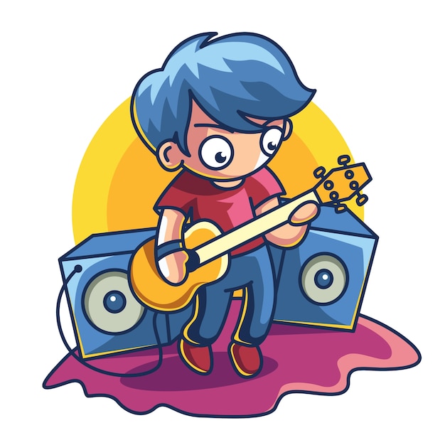 Vector músico