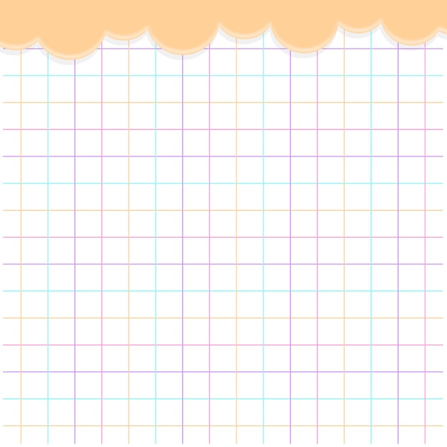 Muy bonito patrón de cuadrícula de fondo Vector