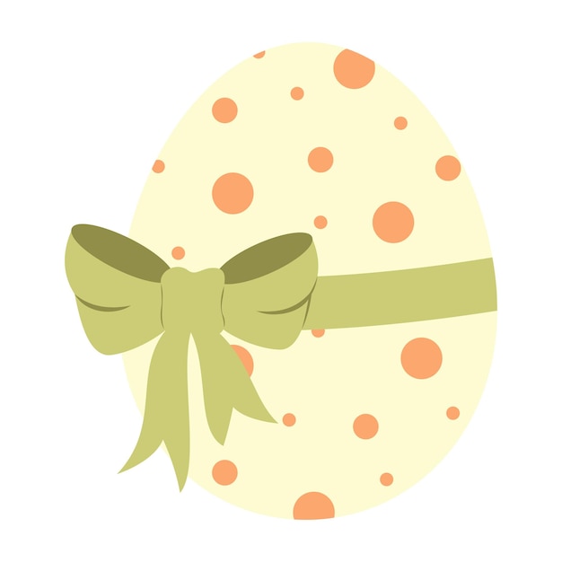 Muy bonitos huevos de Pascua con diseños de conejo y pollo.