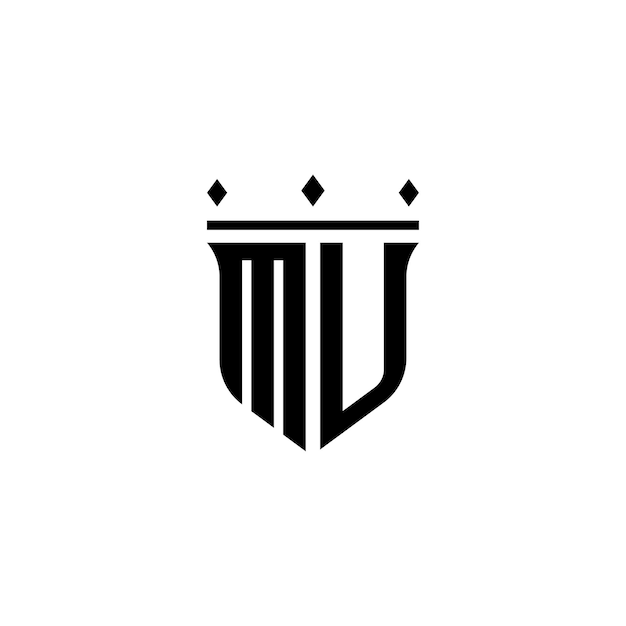MV monograma logo diseño carta texto nombre símbolo monocromo logotipo alfabeto carácter simple logo