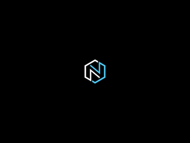 N diseño del logotipo