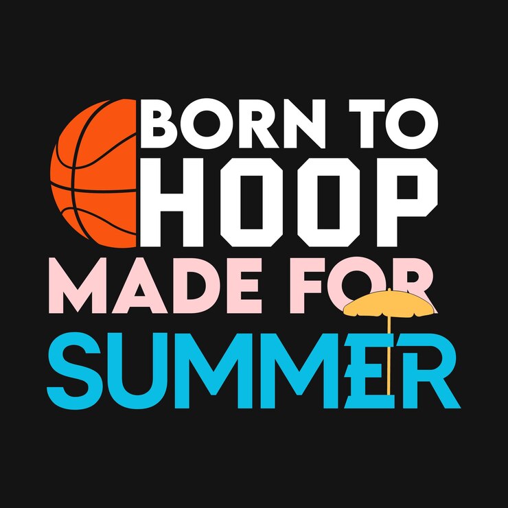 Nacido para el aro hecho para el verano Una combinación de baloncesto y playa