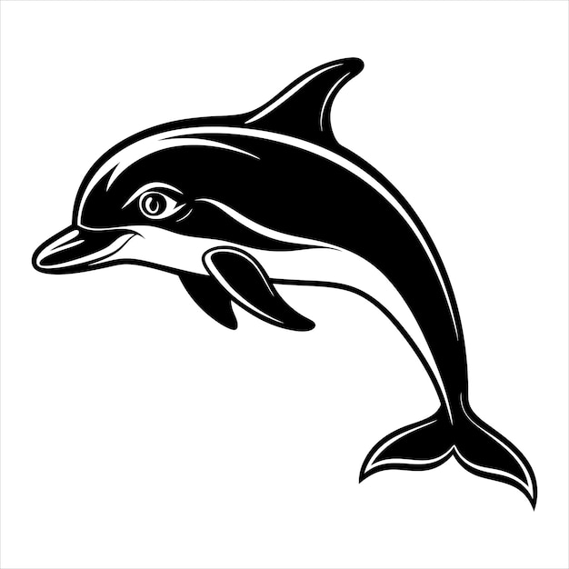 Nado de delfín invertido Svg