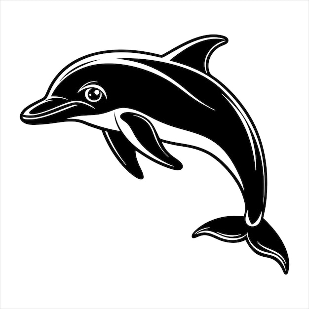 Nado de delfín invertido Svg