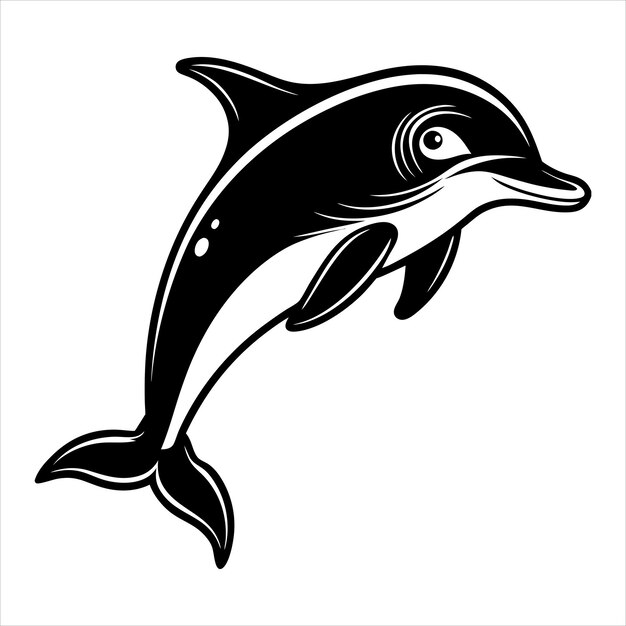Nado de delfín invertido Svg