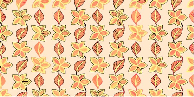 Naranja floral