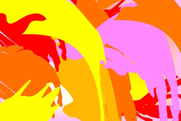 Naranja fresco dulce colorido dinámico brillante fresco negocio abstracto simple fondo