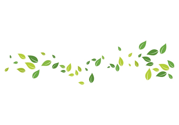 Naturaleza de ecología de hoja verde