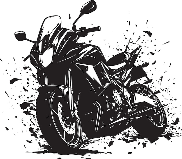 Navegando por la molesta motocicleta dañada en un accidente